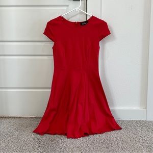 Lulus Scalloped Hem Dress